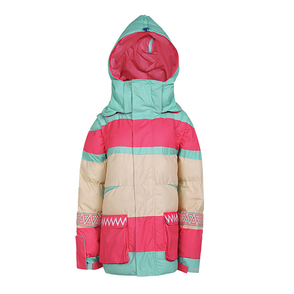 Детская ветрозащитная уличная лыжная куртка из хлопка 1