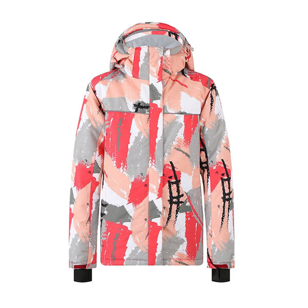 Ветрозащитная камуфляжная лыжная куртка 2 для девочек