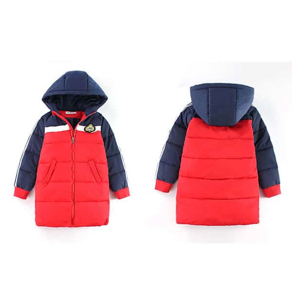 Kid's tall and long style padded jacket manufacturer