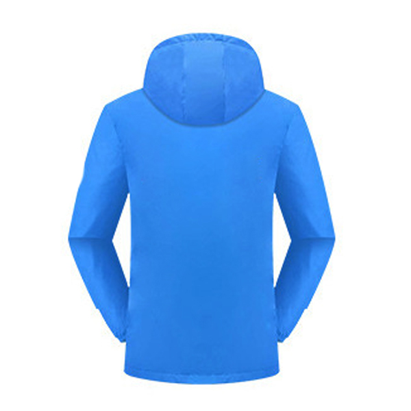 Мужская синяя ветрозащитная и водонепроницаемая однослойная уличная лыжная куртка 1