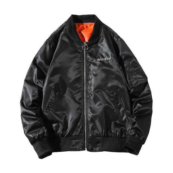Men's Polyester Waterproof Fashion Loose Slim Jacket 01