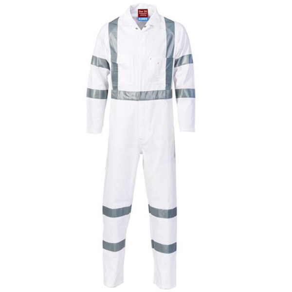 Men's and women's fire-proof, anti-static and flame-retardant one-piece industrial uniforms 1