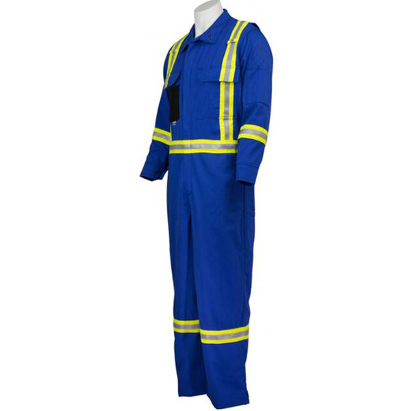 Men's and women's fire-proof, anti-static and flame-retardant one-piece industrial uniforms 3