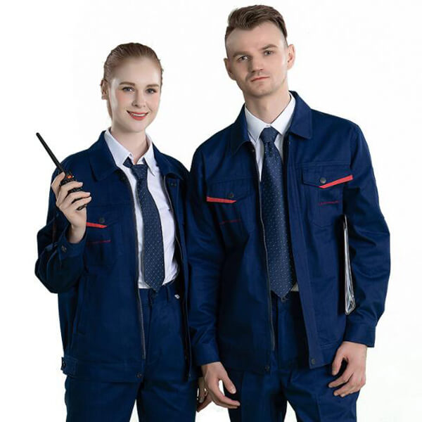 men's and women's work jacket industrial uniform 4